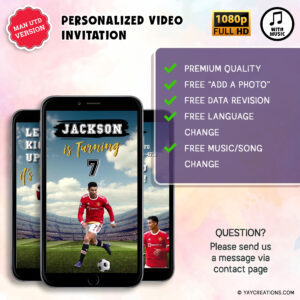 Video Ronaldo Birthday Invite 7